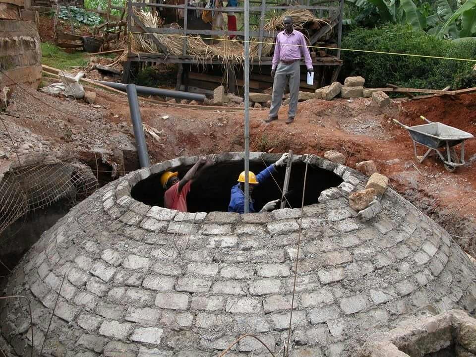 Fixed Dome Biogas Digester